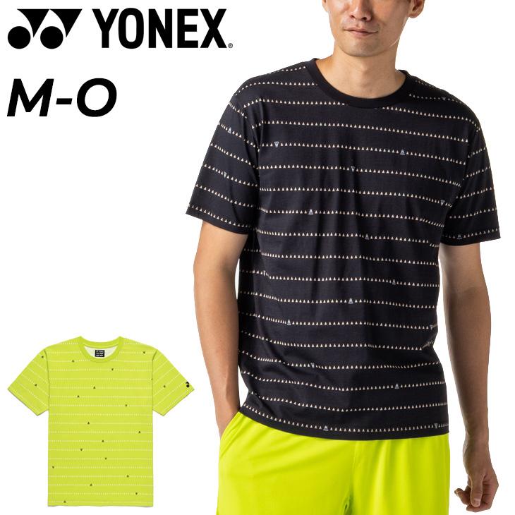 YONEX バドミントンシャツ Mサイズ YONEX（ヨネックス） 半袖シャツ メンズ レディース ユニTシャツ 大人