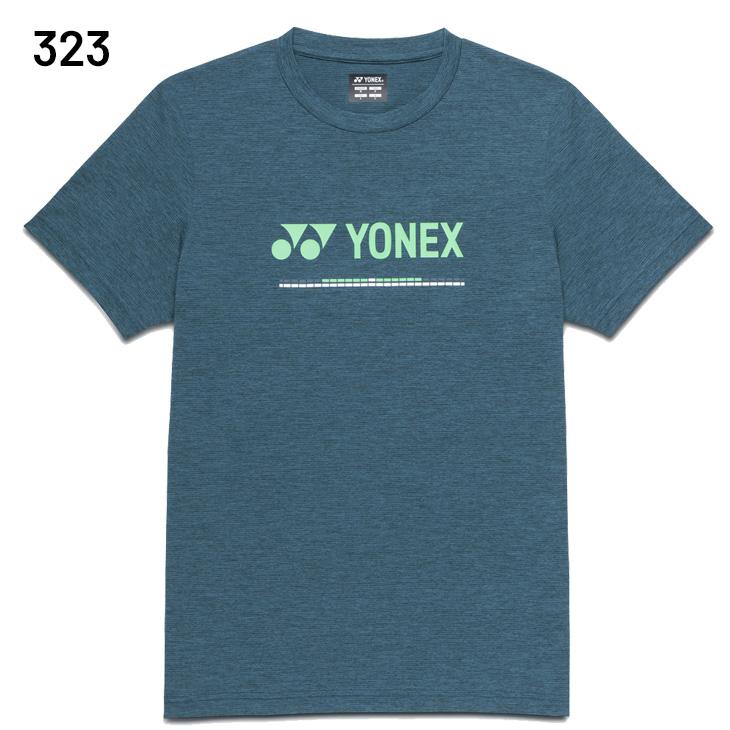 YONEX 青 グラデーション 半袖Tシャツ2023年モデル　新品未使用未開封品 YONEX（ヨネックス） 半袖シャツ メンズ レディース ユニドライTシャツ