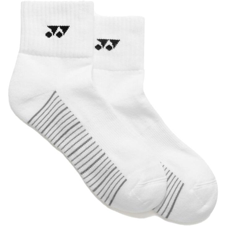ゆびのばソックス　アンクル　白 ss 3足セット YONEX（ヨネックス） 靴下 3足組 メンズ アンクルソックス 3P YONEX