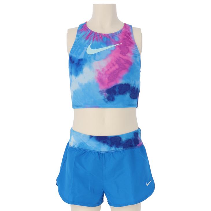 スイムウェア キッズ セパレート水着 女の子 130 160cm ナイキ Nike 子供用 タイダイ タンキニ 子ども 女児 かわいい プール 海水浴 871 返品不可 Apworld 通販 Paypayモール