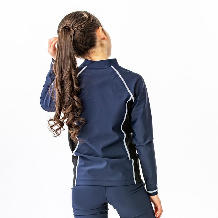 NIKE（ナイキ） キッズ ラッシュガード 長袖 ジュニア 女の子 NIKE