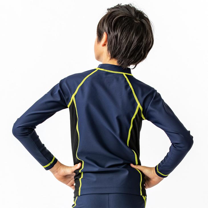美品★NIKE ラッシュガード スイムウェア セット メンズ NIKE ナイキ ラッシュガード 長袖 ジップアップ キッズ 水着