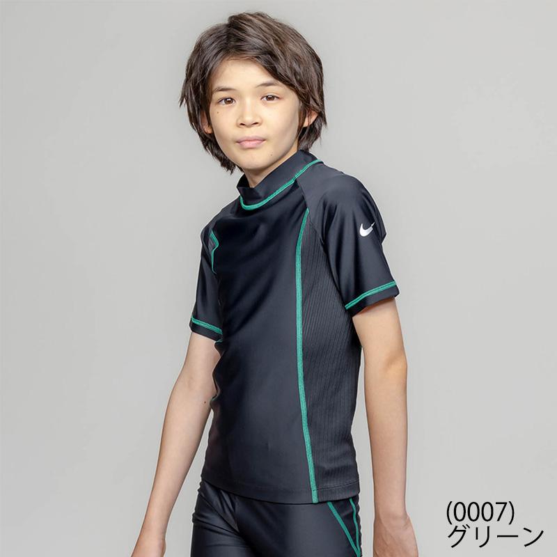 NIKE 桐蔭学園 半袖練習ウェア 2枚セット NIKE（ナイキ） キッズ ボーイズ 半袖 ラッシュガード NIKE SWIM