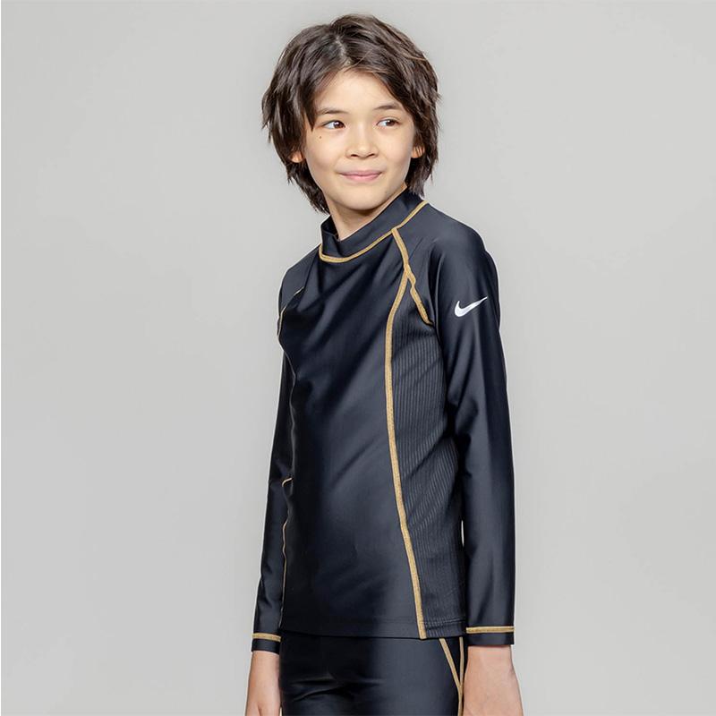 NIKE（ナイキ） キッズ ジュニア 長袖 ラッシュガード NIKE SWIM ユニ