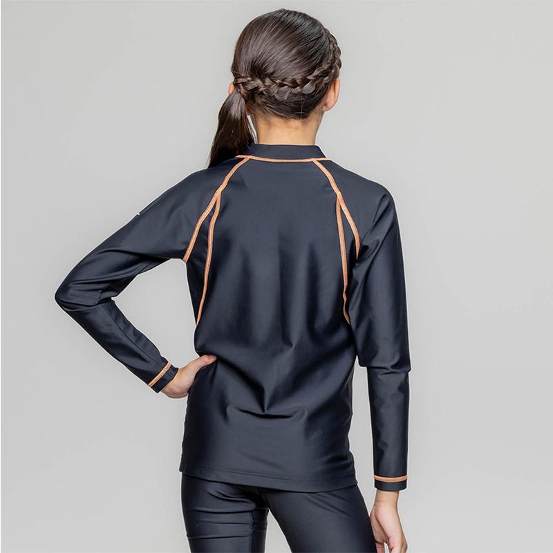 NIKE（ナイキ） キッズ ジュニア 長袖 ジップ付き ラッシュガード NIKE