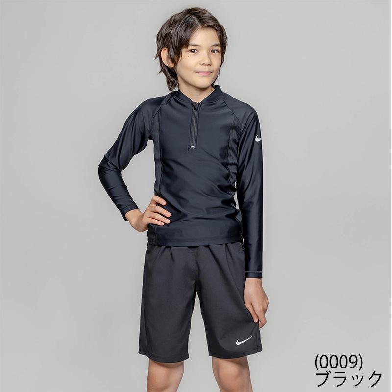 NIKE（ナイキ） キッズ ジュニア スクール水着 NIKE SWIM 長袖ショーツ
