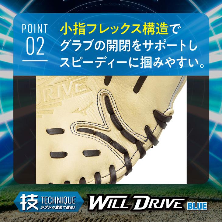 MIZUNO（ミズノ） 軟式用グローブ 野球 右投げ オールラウンド用