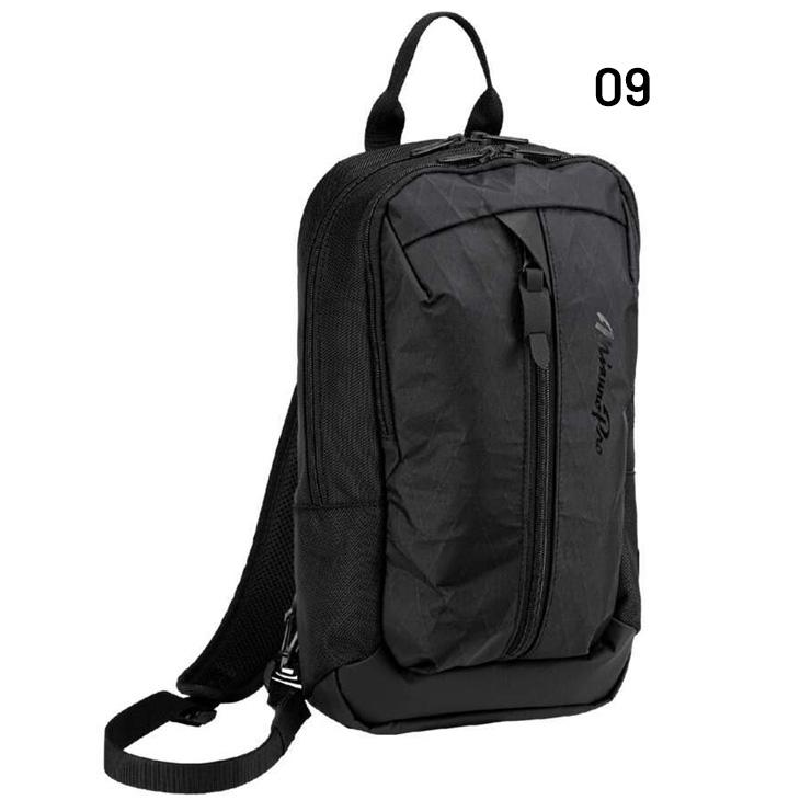 Mizuno Pro - 【ミズノプロ】ボディバッグ ブラック 5L 1FJDC401 MIZUNO 野球 ボディバッグ ミズノプロ PRO MPボディバッグ
