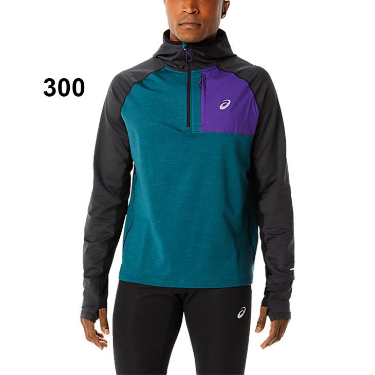ASICS（アシックス） ランニングウェア 裏起毛 長袖 メンズ ハーフ