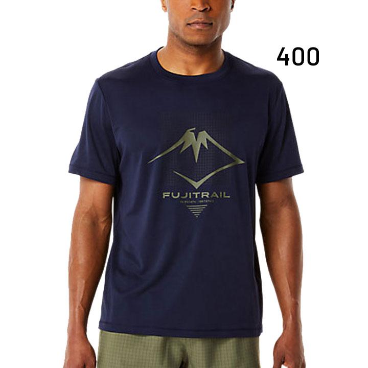 ASICS（アシックス） 半袖 Tシャツ メンズ asics FUJITRAIL ロゴ