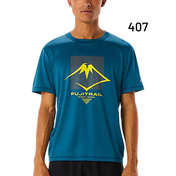 ASICS アシックス 半袖 Tシャツ メンズ asics FUJITRAIL ロゴ ASICS アシックス 半袖 Tシャツ メンズ asics FUJITRAIL ロゴ