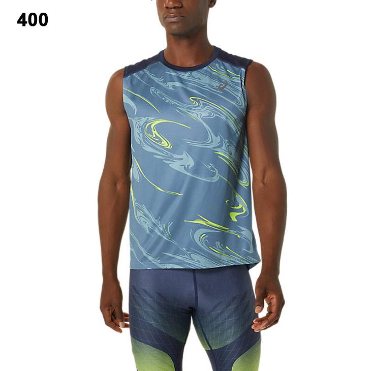 ASICS（アシックス） ノースリーブシャツ メンズ ランニング スポーツ