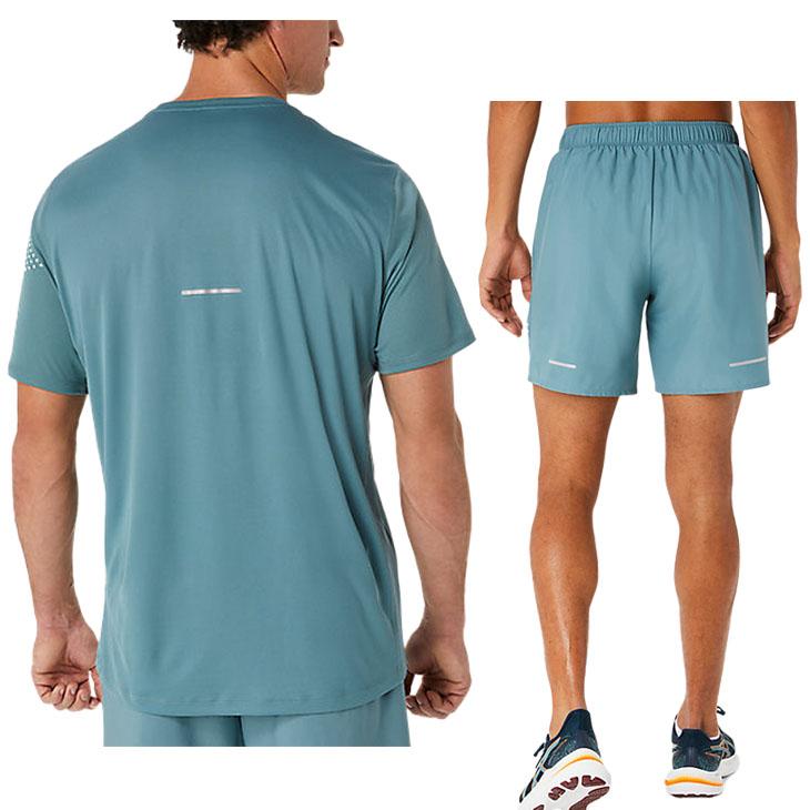ASICS（アシックス） ランニングウェア 上下 メンズ 半袖Tシャツ