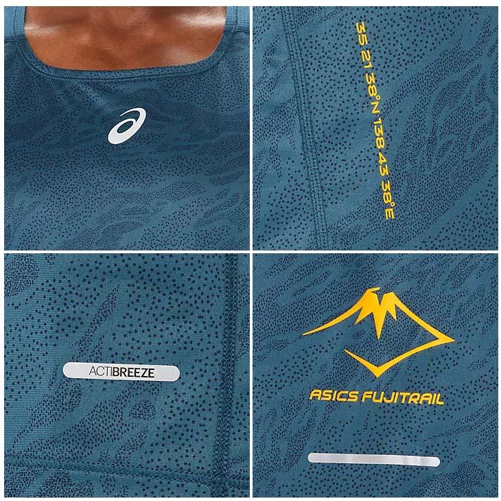 ASICS アシックス タンクトップ メンズ 海外サイズ asics