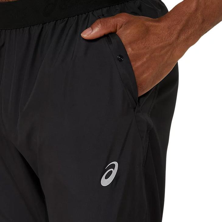 asics ランニング パッカブルジャケット パンツ 上下 セット L ブラック アシックス メンズ 陸上/ランニング ウインドブレーカー ROAD PACKABLE
