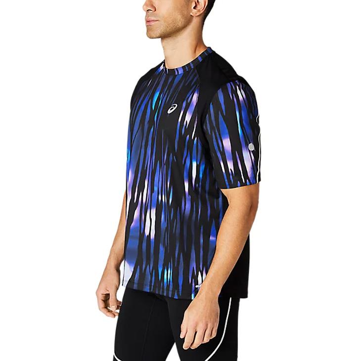 確認用 追加 画像です Asicsメンズlite-show半袖Top S ブルー アシックス Tシャツ 半袖