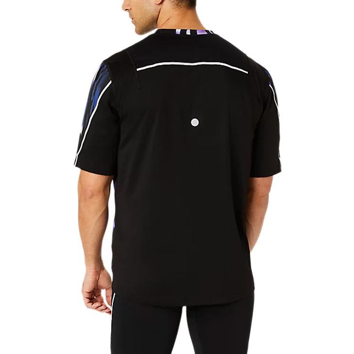 アシックス Tシャツ 半袖 メンズ asics ROAD LITE-SHOW ランニング 半袖シャツ マラソン 陸上 ジョギング トレーニング スポーツウェア 男性 総柄 /2011D095 | ASICS | 04