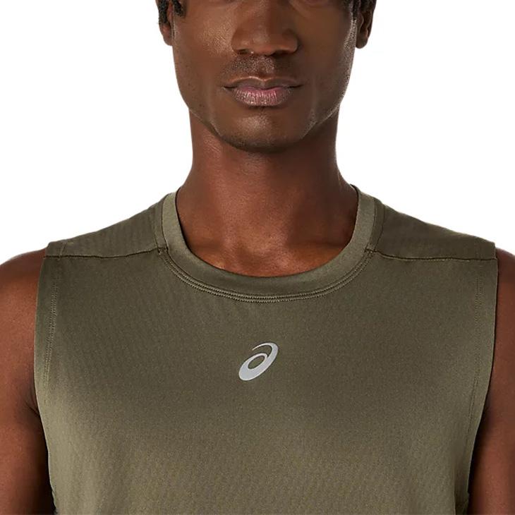 ASICS（アシックス） タンクトップ メンズ 海外サイズ asics FUJITRAIL