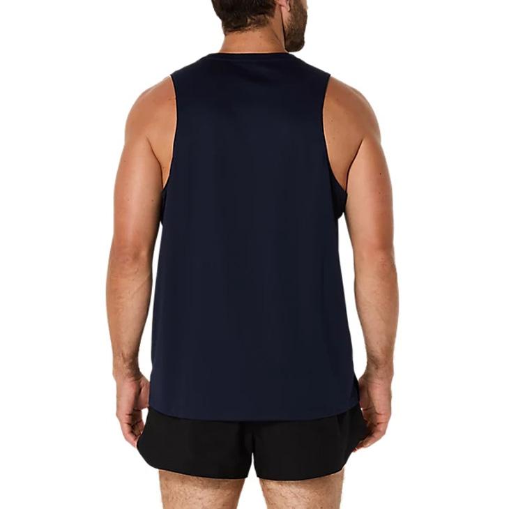 アシックス ノースリーブ メンズ ランニングウエア asics ランニングドライタンク｜シングレットマラソン レース ジョギング 陸上 トレーニング /2011D295 | ASICS | 04