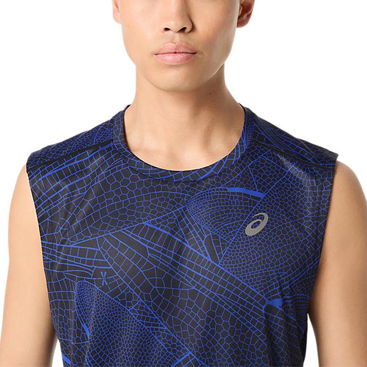 ASICS（アシックス） ノースリーブ ランニングシャツ メンズ