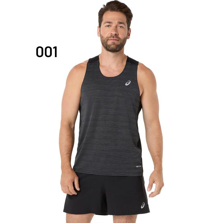 アシックス ランニングウェア シャツ メンズ 海外サイズ S-XLサイズ asics ROAD ランニングシングレット 男性 マラソン レース トレラン 陸上 /2011D478 | ASICS | 01