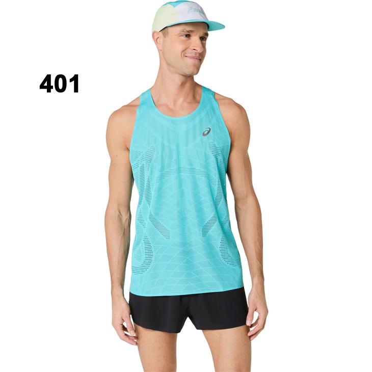 ASICS（アシックス） ノースリーブ シャツ メンズ 海外サイズ S-XL
