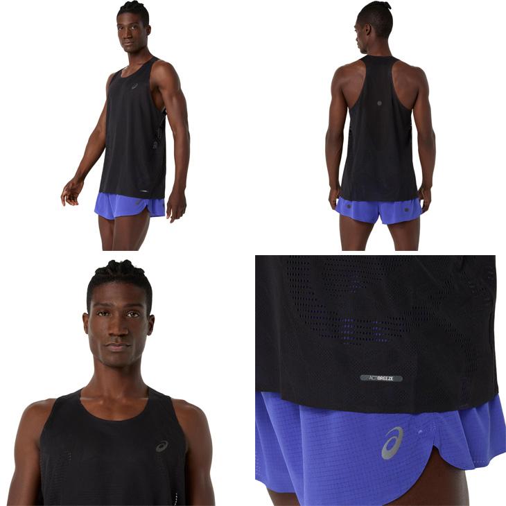ASICS（アシックス） ノースリーブシャツ メンズ 海外サイズ S-XL
