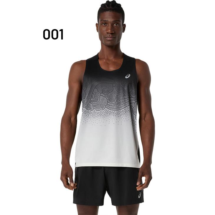 On ノースリーブ テニスウェア　海外Sサイズ ASICS（アシックス） ノースリーブシャツ メンズ S-XLサイズ 海外