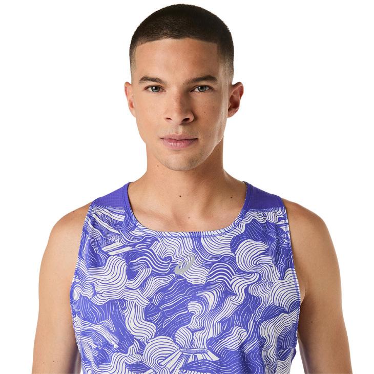 ASICS（アシックス） タンクトップ メンズ 海外サイズ asics FUJITRAIL