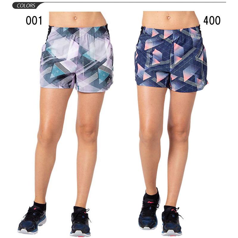 ショートパンツ レディース アシックス Asics W S ランニング グラフィック マルチポケットショーツ スポーツウェア マラソン ジョギング 女性 12b426 Apworld 通販 Paypayモール