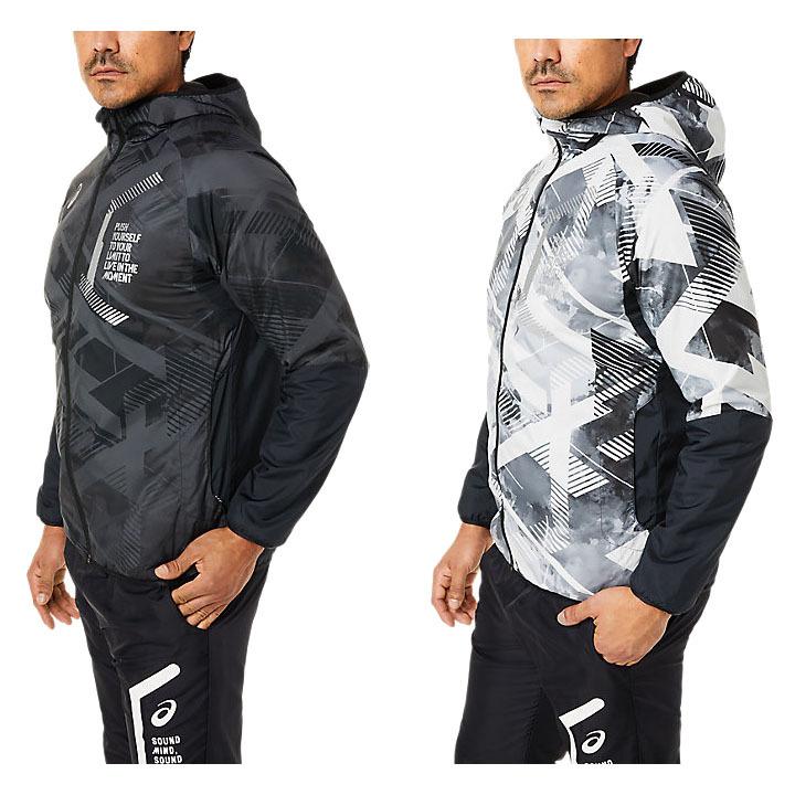 メンズ L◆未使用 asics アシックス 裏起毛 ウインドブレーカー ジャケット ウインドブレーカーパンツ 寒い時期 上下 セットアップ ASICS ウィンドブレーカー 裏起毛 ジャケット アウター メンズ