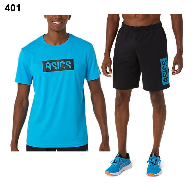 ASICS（アシックス） 半袖Tシャツ ハーフパンツ 上下 メンズ ASICS HEX