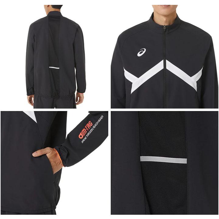 ASICS アシックス ジャケット メンズ ジャージ 薄手 asics A-I-M