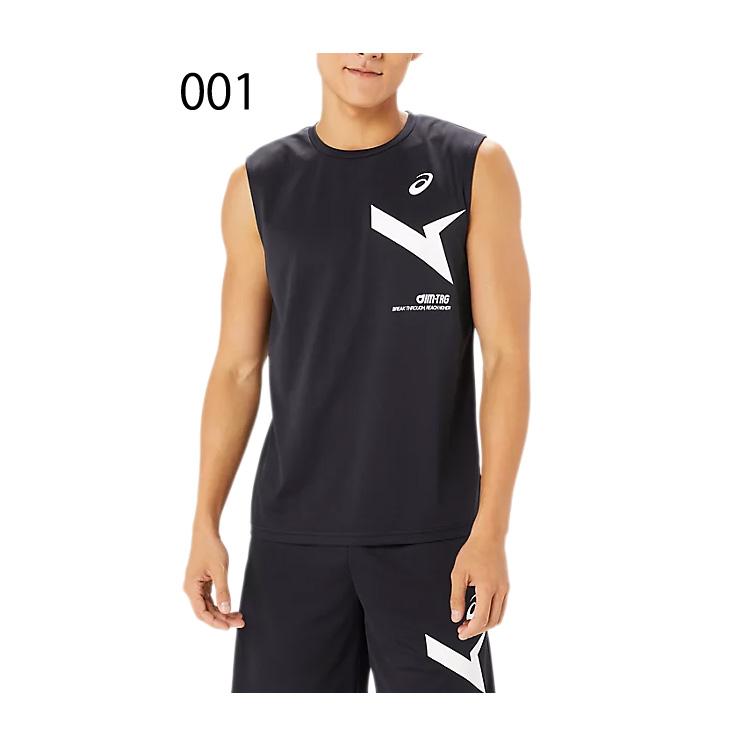 ASICS アシックス ノースリーブ Tシャツ メンズ ユニセックス