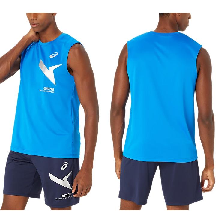ASICS（アシックス） ノースリーブ Tシャツ メンズ ユニセックス asics 