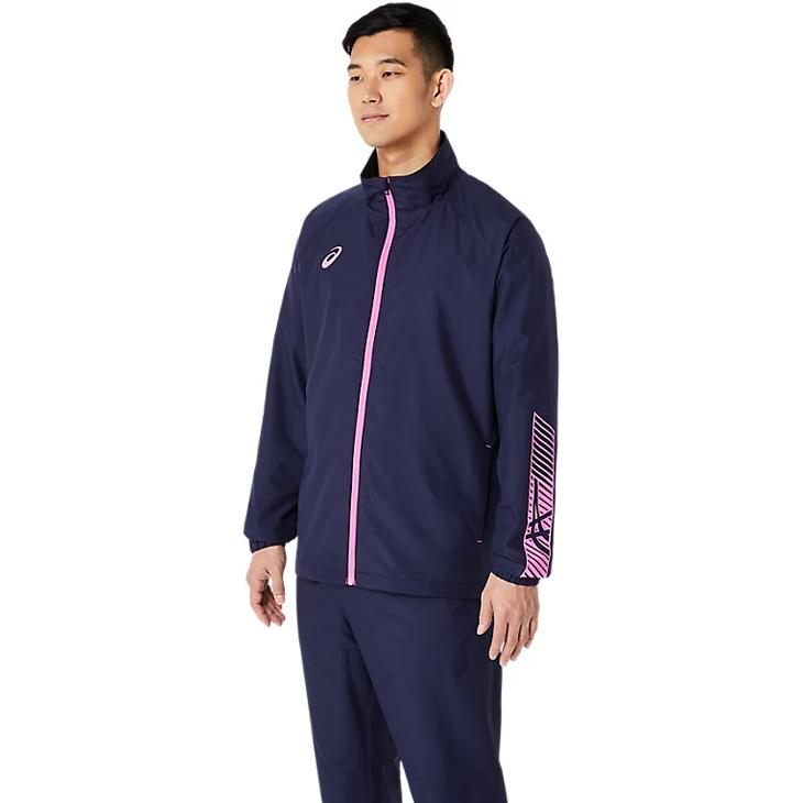 ASICS（アシックス） ウインドブレーカー メンズ 上下 裏トリコット