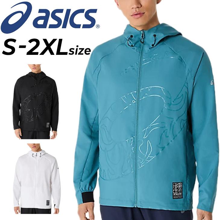 ASICS クールアクティモーションクロスフーディージャケット新品 L メンズ ASICS アシックス メンズ クロスジャケット クールアクティ