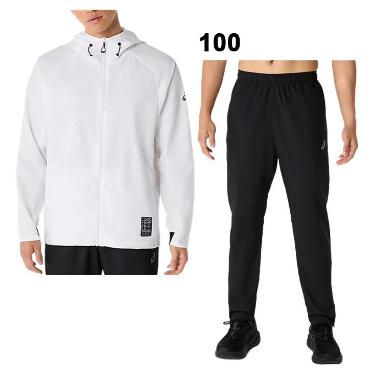 ✿新品　asics ジャージ　フーディージャケット上下セット L-XL ASICS アシックス ジャージ メンズ 上下 asics クロス
