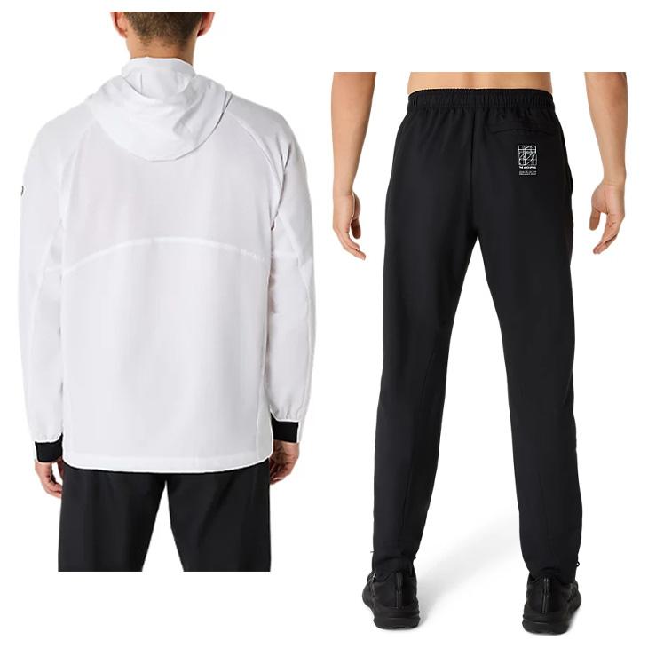 ✿新品 asics ジャージ フーディージャケット上下セット L-XL