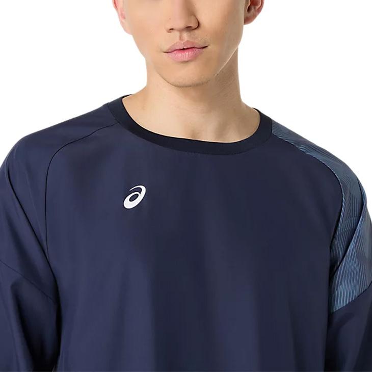 ASICS（アシックス） 長袖 ピステシャツ メンズ はっ水ピステ スポーツ