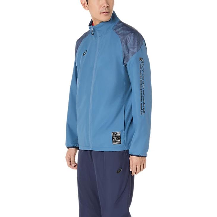 ASICS（アシックス） ウィンドブレーカー 長袖 ジャケット メンズ 裏