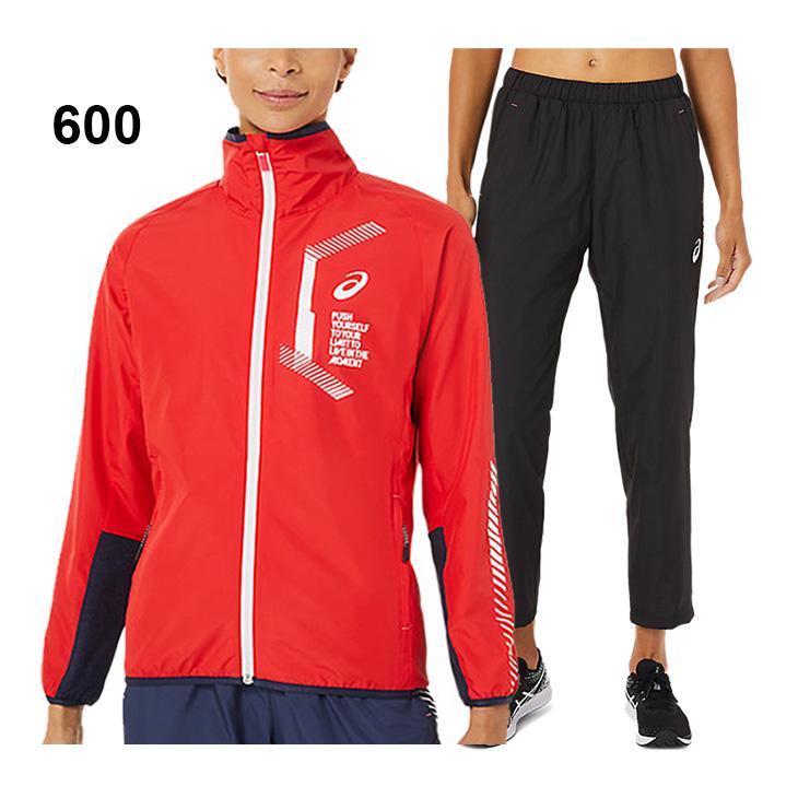 ASICS ウインドブレーカー 裏起毛 上下セット レディース ASICS ウインドブレーカー 裏起毛 上下セット レディース