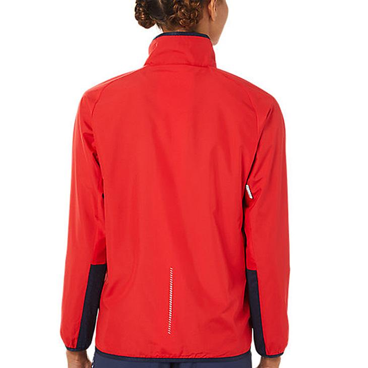 ASICS ウインドブレーカー 裏起毛 上下セット レディース