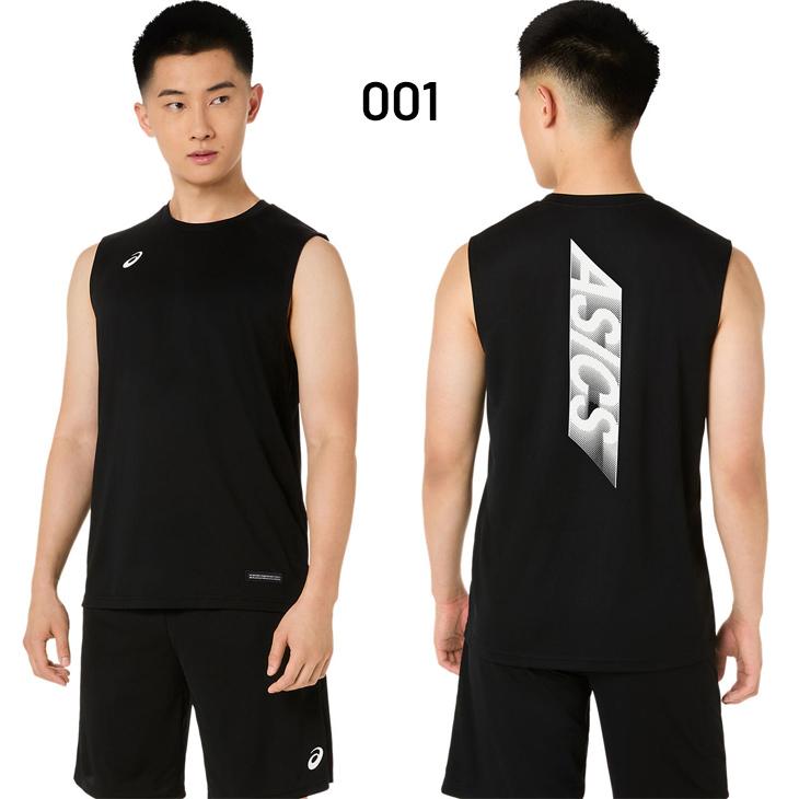 ASICS × ELDORESO ノースリーブ シャツ Lサイズ ASICS（アシックス） ドライノースリーブシャツ メンズ レディース