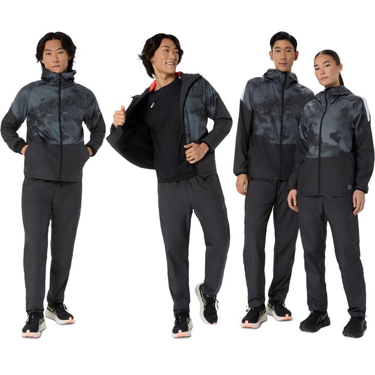 ASICS（アシックス） ウインドブレーカー 上下 メンズ レディース 裏