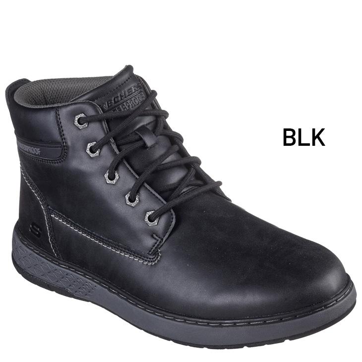 SKECHERS スケッチャーズ 革靴 レースアップ 防水加工 新品未使用 SKECHERS（スケッチャーズ） メンズ 防水 レースアップブーツ シューズ