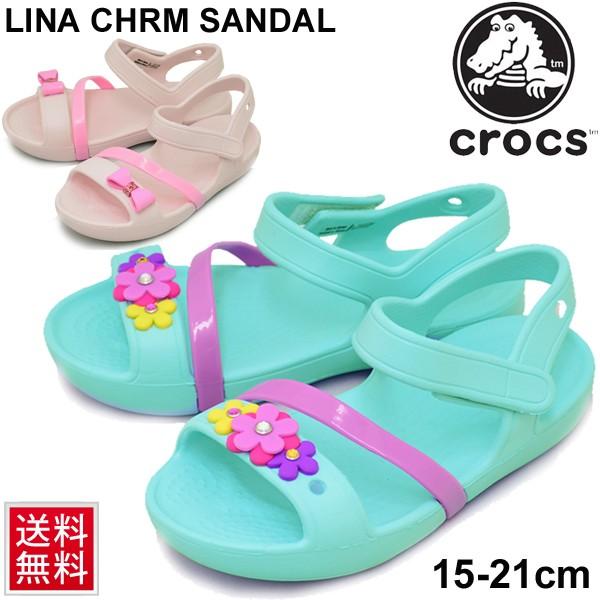 crocs（クロックス） キッズ サンダル ガールズ ジュニア 女の子 リナ