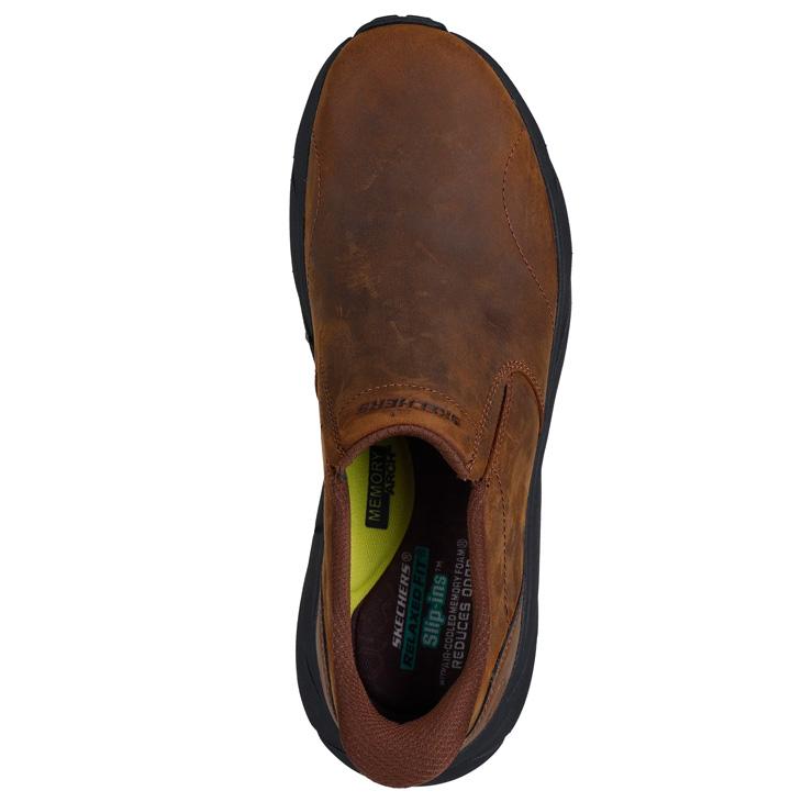 SKECHERS（スケッチャーズ） スリップインズ メンズ レザーシューズ