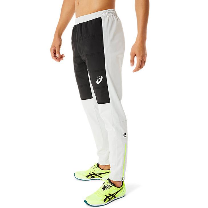 ASICS ロングパンツ 中わた メンズ asics アシックス TRACK ELITE/保温