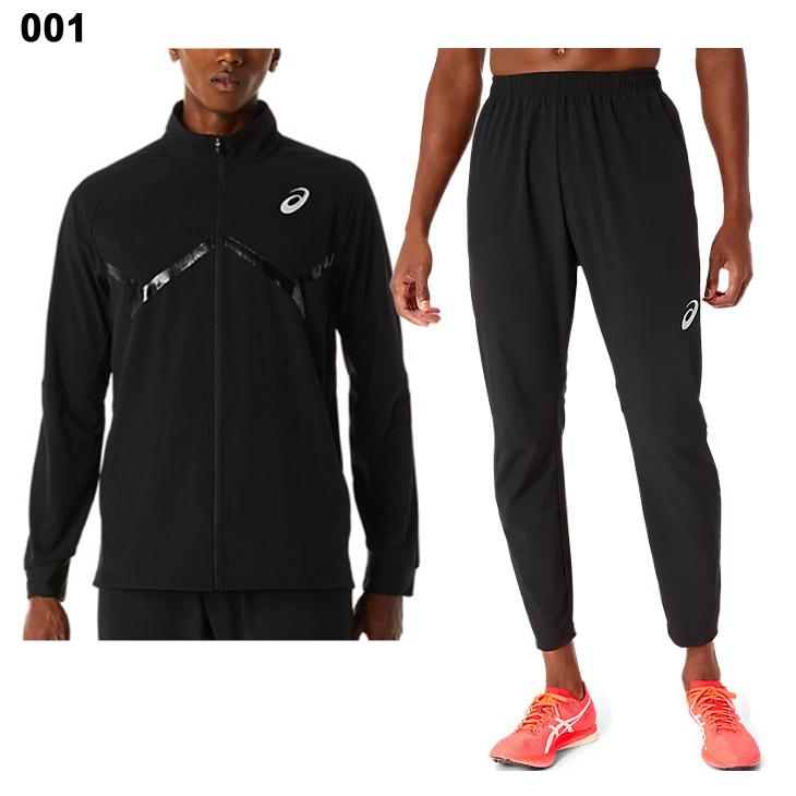 S*0様 【新品未使用】ASICS/ストレッチウーブン セットアップ /ブラック ASICS（アシックス） トレーニングウェア 上下 ジャージ メンズ